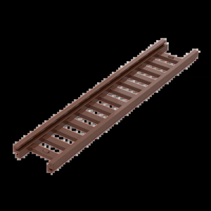 10Pcs MOC Parts 4207 Ladder 14 x 2.5 Compatible Bricks DIY Assmble Building Blocks Particle Kid Puzzle Brain Toy Gif